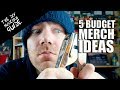 5 Budget Merch Ideas you can give away at Gigs | The DIY Musician Guide