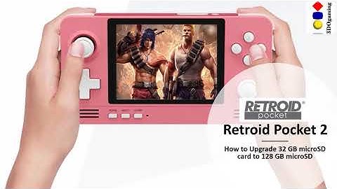 Retroid Pocket 2 - Upgrading the Memory Card