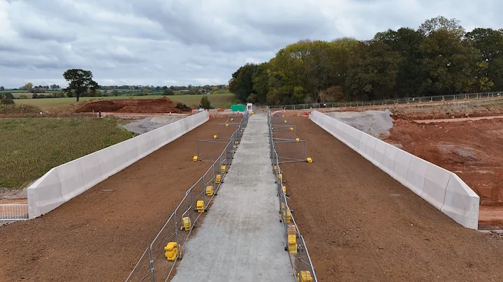 HS2 at Offchurch Greenway October 2025