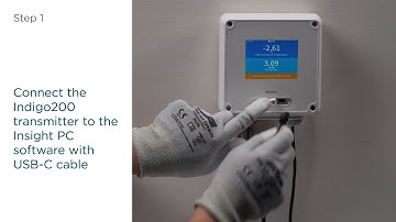 Vaisala transmitter Indigo201 configuration with Insight PC software