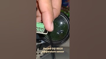 Unboxing and Review DS18B20 temperature sensor