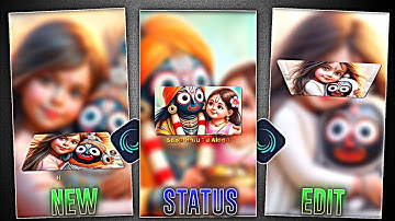 Jagannath Status Video Editing Tutorial AlightMotion