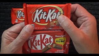 ASMR - Whispering & Eating Kit Kats -Australia V USA -Australian Accent -Quiet Whispering & Crinkles