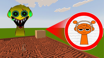 More NEW & OLD Sprunki OC Nextbots In Colored Boxes Minecraft PE MOD