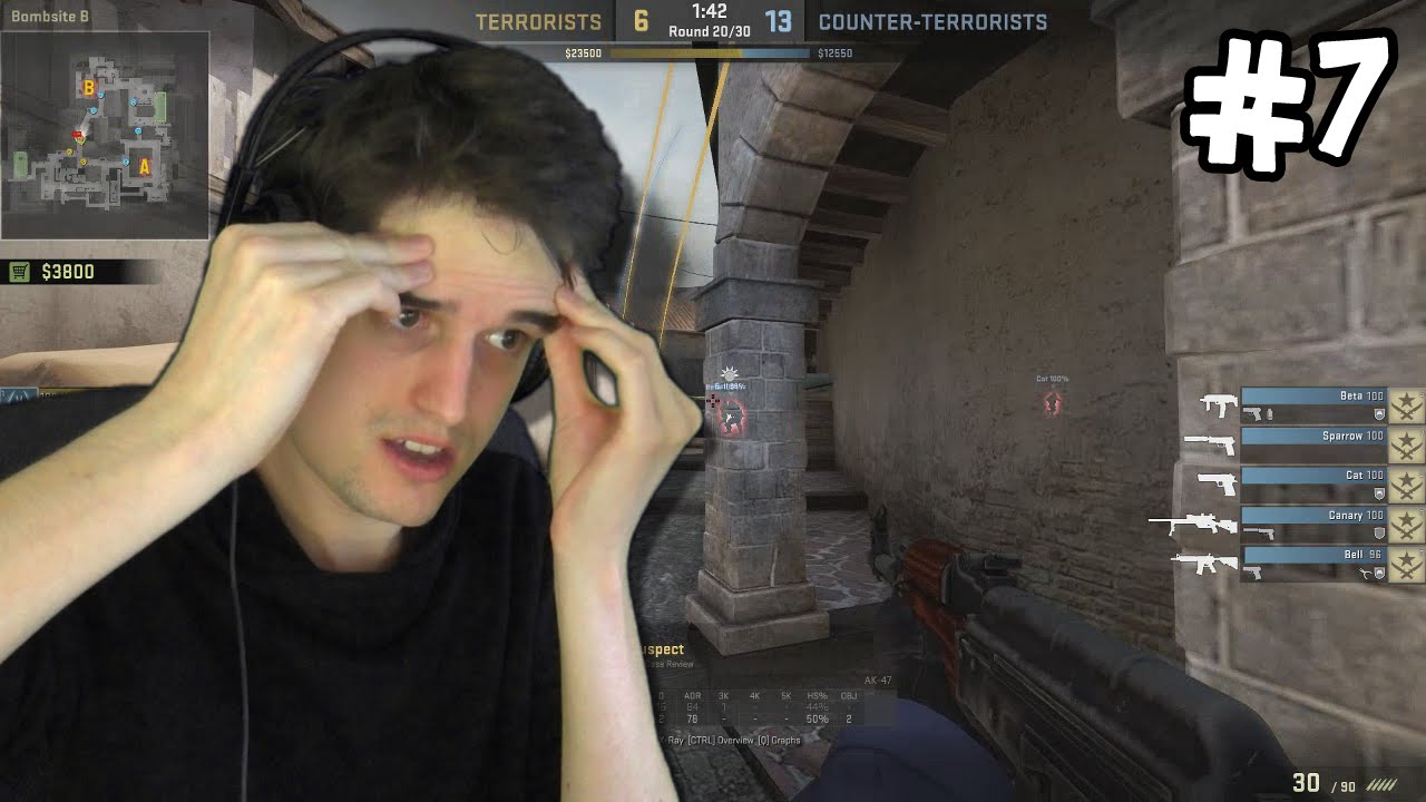HIJ DOET ALLEEN MAAR HETZELFDE! - CS:GO Overwatch #7