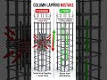 🏗️ Where Should Column Bar Lapping Be Provided?