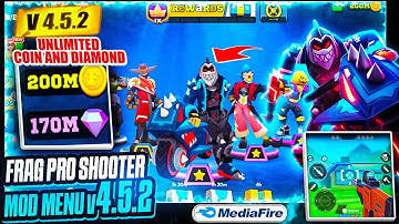 Frag Pro Shooter Mod Menu Apk v4.5.2 | Unlimited Money & Unlock All Characters