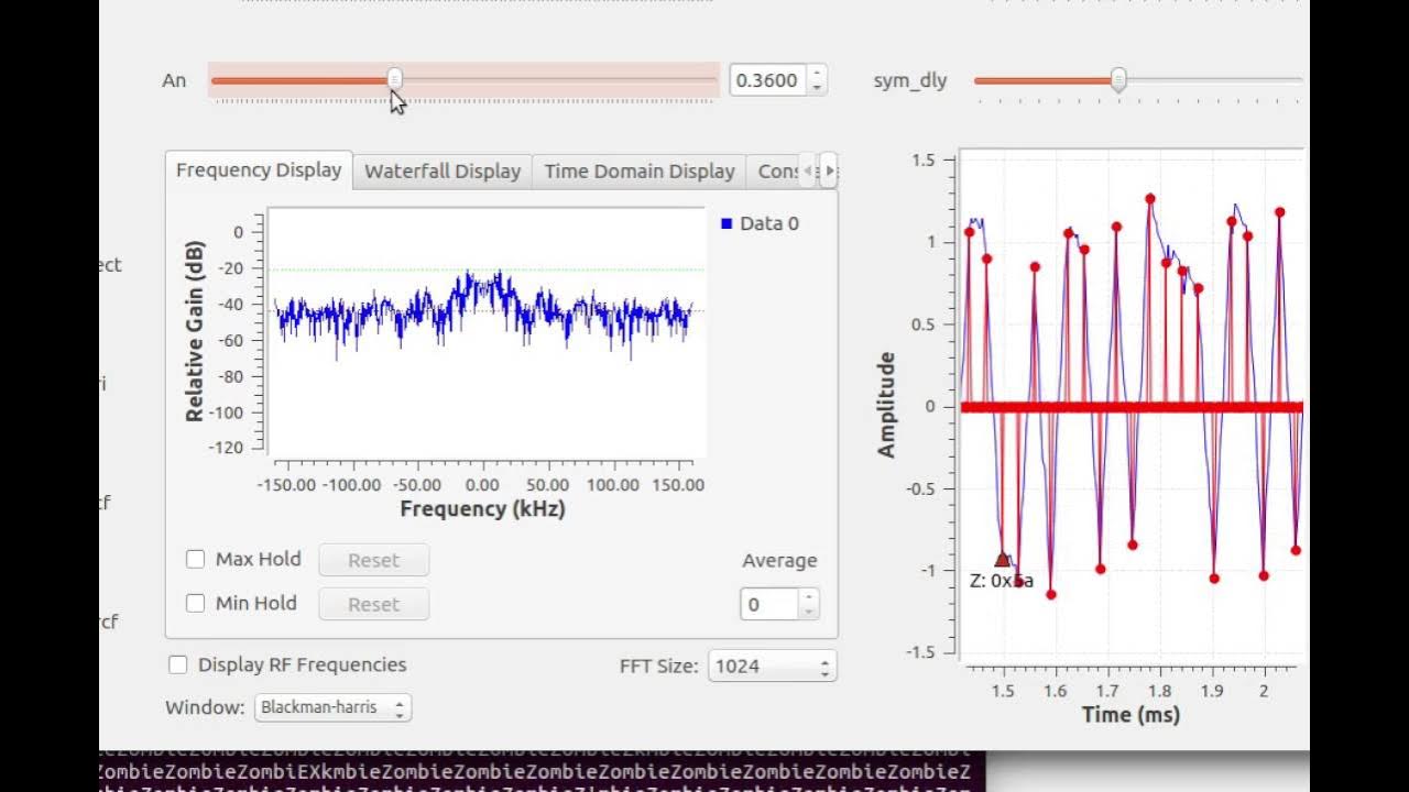 GNU Radio Pulse Amplitude Modulation with Noise (Matched Filter) YouTube