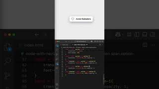 Favorite Heart Toggle Button  HTML & CSS Animation  #coding #frontendcourse #cssanimation
