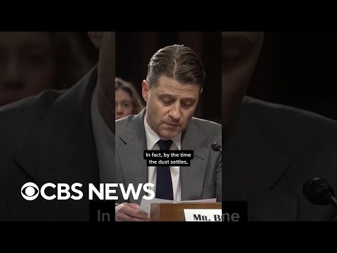 Actor Ben McKenzie testifies about cryptocurrency at Senate hearing on FTX's collapse #shorts