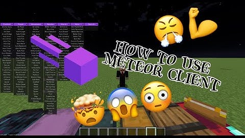 (METEOR CLIENT) HOW TO DOWNLOAD METEOR CLIENT AND RAID BASES ON THE DONUT SMP USING A HACKED CLIENT!