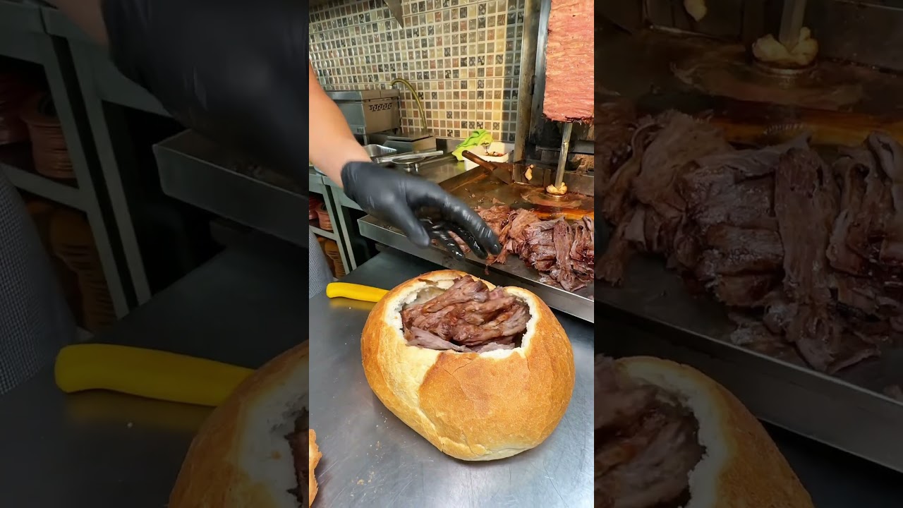 Trabzon ekmeğini et döner ile buluşturduk???? #reklam #etdöner #döner #kebap #yemektarifleri
