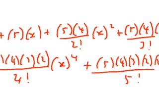 Cosbicmaths: binomial expansion part 2