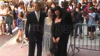 Kevin Kline and Phoebe Cates at the Extra Man Premiere