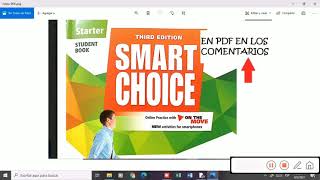 Libro Smart Choice  en PDF en la descripción y comentario de este video.