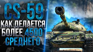 CS-59 - ПОЛЬСКИЙ СТ-9 | КОНКУРЕНТ ПАТТОНА И E50?