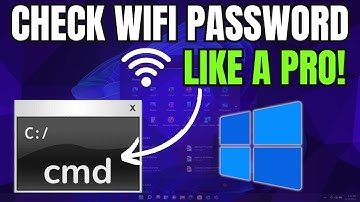How to Find Wifi Password using CMD (Command Prompt) on Windows 11