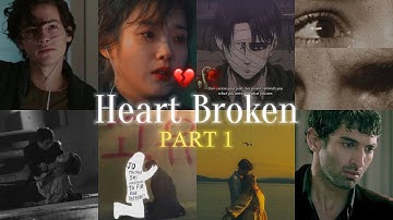 NON STOP HEART-BROKEN💔 SAD MASHUP PART - 1 | Best Broken/Sad Playlist | #instatrending