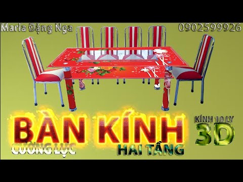 Video: Bàn Bếp Kính (45 ảnh): Bàn ăn Kính Tròn In ảnh, Mặt Bàn Kính Cường Lực Oval