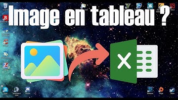 [Tuto] Comment transformer une image ou une photo en tableau sur Excel ?