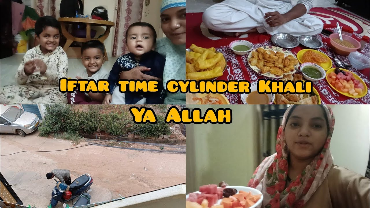 Iftar time cylinder Khali 😭😭#minivolg#rabiya #familyvolg#video