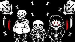 Bad Time Trio Hard Mode by FDY Complete |Undertale Fan-Game|