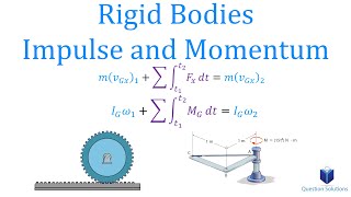 Rigid Bodies Impulse and Momentum Dynamics (Learn to solve any question)