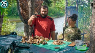 Bushcraft По-Русски, Собираем Грибы На Зиму. 35 День В Тайге, Скоро Зима. Приполярный Урал. Бушкрафт