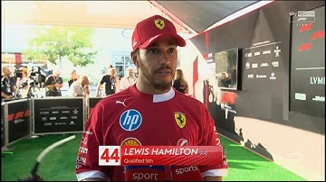 Lewis Hamilton Post Qualifying Interview |Austin GP 2025 - United States Grand Prix: Charles Leclerc