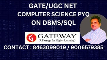 GATE CSE PYQ ON DBMS SQL | UGC NET COMPUTER SCIENCE PYQ ON DBMS SQL | GATE PYQ ON CHECK CONSTRAINT