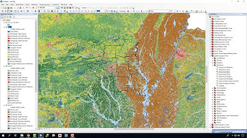 Using the Extract by Mask ArcToolbox Tool in ArcMap
