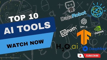 Top 10 AI Tools Shaping Our Future | MAD RANKIN