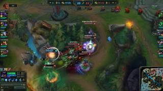 Veigar doom bot penta kill!