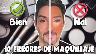 10 Errores de Maquillaje y cómo solucionarlos | Clases de Automaquillaje. Núm.18