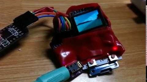 ESP32(ESP-WROOM-32) Movie and I2S Sound