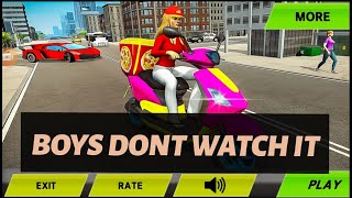 Pizza Delivery Girl Food Game - pizza delivery-pizza screenshot 5