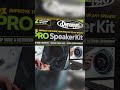 The #Dynamat Pro Speaker Kit: Easy as 1-2-3