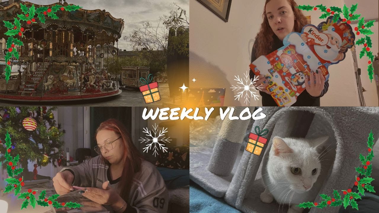 Achats de Noël, Tatouage et ouverture des calendrier 🎄[ VLOG ]