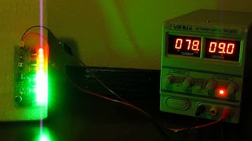 LM358 Audio / Sound LED VU Meter 2017 Design - Side Mounted LEDs (Microphone)