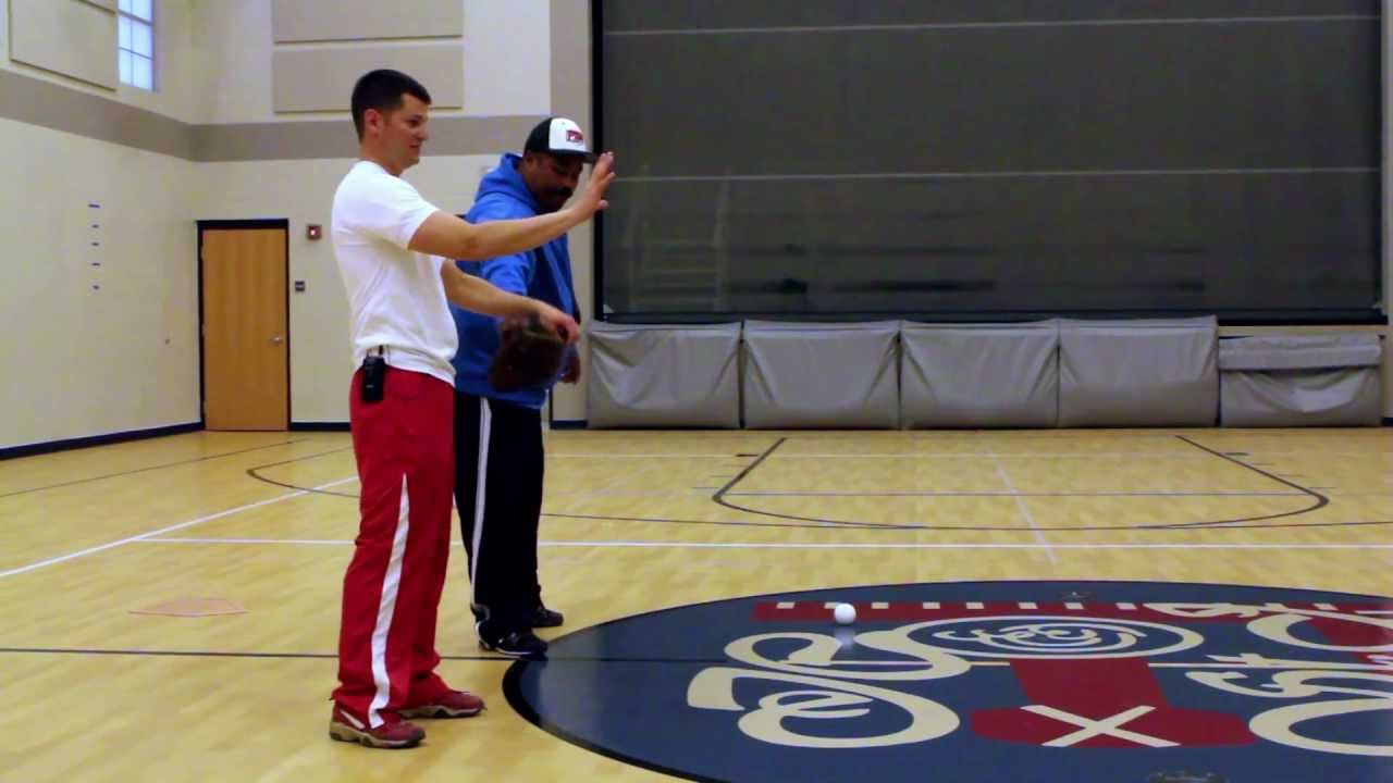Two Hand Receiving Baseball Drill YouTube