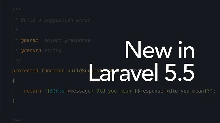 New in Laravel 5.5: Model factory generators (9/16)