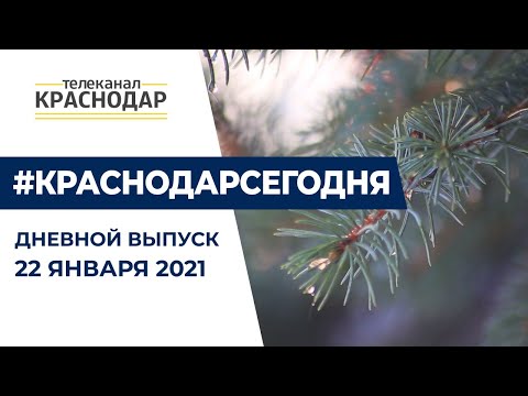 Мобильные пункты вакцинации, открытие театров. Краснодар Сегодня. Дневной выпуск от 22 января 2021