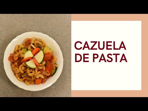 Video: Cazuela De Pasta