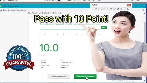 Fiverr English Test Answers 2023 | Full Score Guaranteed