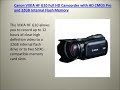 Canon VIXIA HF G10 Full HD Camcorder with HD CMOS Pro and 32GB Internal Flash Memory