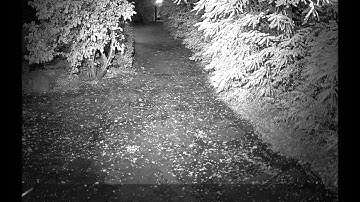 Nachtbeeld Geovision IP camera, GV-120 serie 1.3MP met 4 LEDS IR (720P)