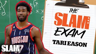 Tari Eason Is HILARIOUS!! 😂 We Asked Him to Take a Quiz On Himself! | SLAM Exam