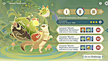 [原神] Mimetic Replication : Shroomboar "Part 2" | Event guide Gameplay🏅