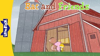 The Rainy Day | Farm Animal Story | Friendship | Bedtime Story | Little Fox