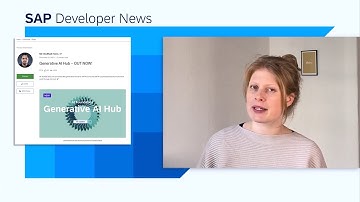 Gen AI Hub, BTP Events, BTP Cockpit Help, ABAP Trial SP09, Build New Editor | SAP Developer News